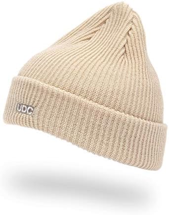 Subcontrole quente de inverno quente chapéu de gorro longa diariamente unissex macio algemado liso Plain Skull Watch Cap - 4