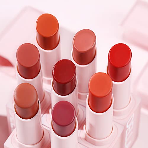 OUTFMVCH MINI LIPOSTURO LIP GLOSS com maquiagem labial Veludo de veludo duradouro High Pigmment Nude Lip Girl Girl Ladies Makeup Tint Pack Red Korean Lipstick Pack