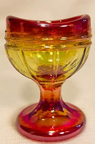 Epyecup Bath Bath Cup - costela elevada - American Made - Mosser Glass EUA