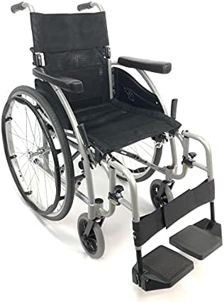 Karman S-ergo115q18r-e cadeira de rodas com elevando Legrest, Rose Red, 18 x 17 polegadas, 25 libras