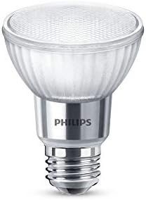 Philips liderou a lâmpada de 40 graus de 40 graus com vidro clássico com efeito de brilho: 500 lúmen, 2200-3000-Kelvin, 7 watts,