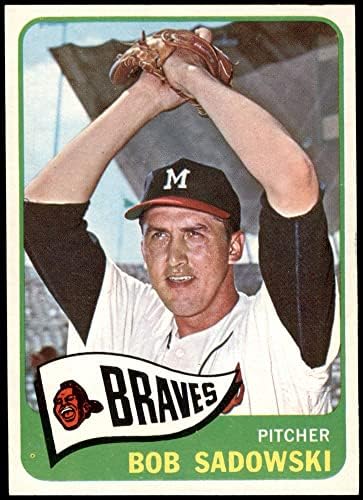 1965 Topps 156 Bob Sadowski Milwaukee Braves NM/MT Braves