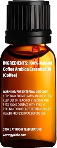 Óleo de café para crescimento de cabelo e óleo essencial de eucalipto para conjunto de difusores - de óleos essenciais de