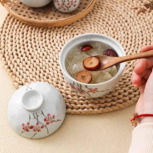 Tigela de sopa de miso de hemóton com tanque japonês tigela ramen tigela tigela de cerâmica tigela de cerâmica tank