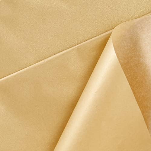 Papel de seda de ouro para sacos de embrulho de presente e festa de aniversário