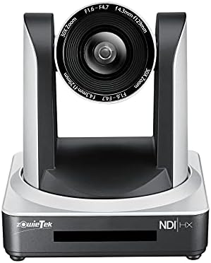 Câmera Zowietek PTZ NDI 30x Câmera Poe Live Streaming com Saídas HDMI e 3G-SDI simultâneas Controlador de câmera IP PTZ | Teclado