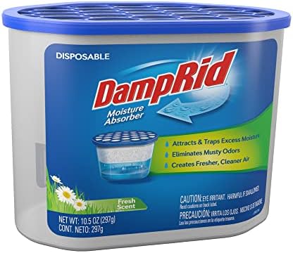 DAMPRID FROW SCENT DISPOSIXÍVEL MUDERENTE ASSOBERMENTE, 10,5 onças, 3 pacote - atrai e prende o excesso de umidade, elimina