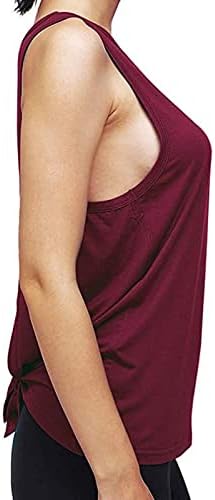 Feminino sem mangas 2023 Crewneck algodão trabalha com ginástica recortado Camisole Tank Basic Top Colet colete para senhoras