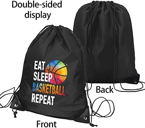 Pishovi Coma Sleep Basketball Repetir Backpack à prova d'água, bolsa de esportes de basquete para homens mulheres, presentes