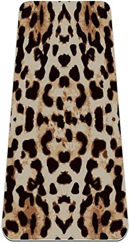 Siebzeh Pattern Leopard Skin Background Premium Premium grossa Yoga Mat ECO Amigável Health & Fitness Non Slip tapete Para todos os tipos de ioga de exercício e pilates