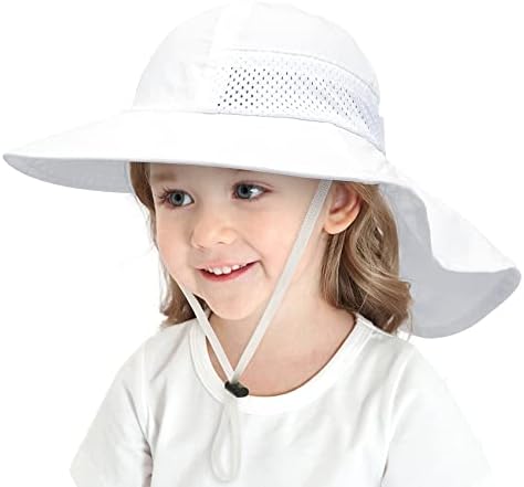 Durio Baby Sun Hat UPF 50+ Criança Sun Hat Sun Protection Kids Sun Hat Summer Summer Baby Bucket Bucket Baby Beach Chapéu