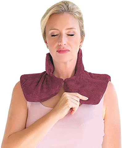 Terapia Zen - Pescoço Microwavable para terapia | Ponta de ombro quente e fria do pescoço | Acalma a dor muscular e artrite | Alma