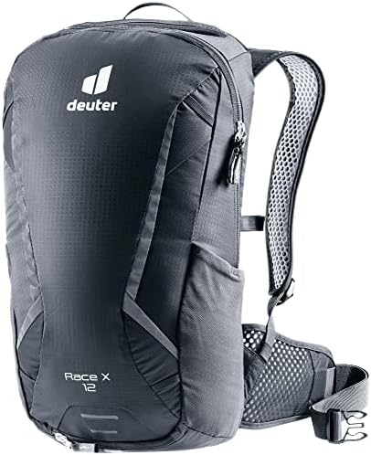 Deuter Unisex - Race X Bicycle Mackpack, preto, 12 l