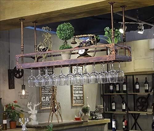 Porte da xícara de vinho Zesus pendurado cólete de xícara de vinícola de copo Home Decoration fácil de instalar armazenamento/d/60 x 35cm