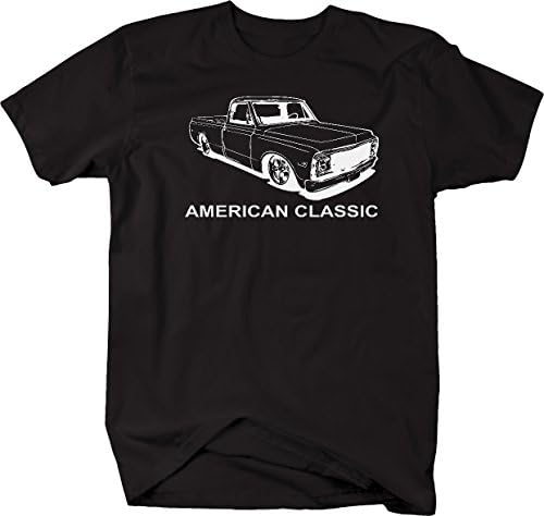 American Classic Muscle Car C10 Fleetside 1967-72 Camise de picape para homens