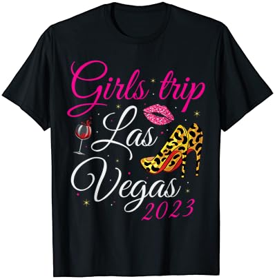 Las Vegas Girls Trip 2023 Girls Weekend Friends Matching T-Shirt