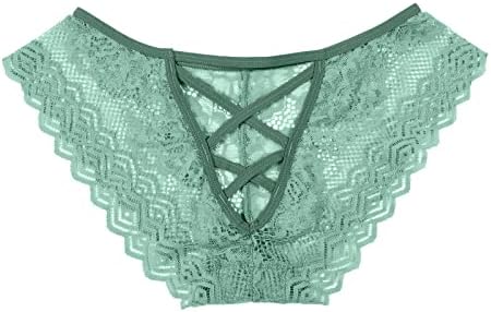 Calcinha sexy para mulheres travessuras travessuras de crochê de crochê cruzamento de roupas íntimas respiráveis
