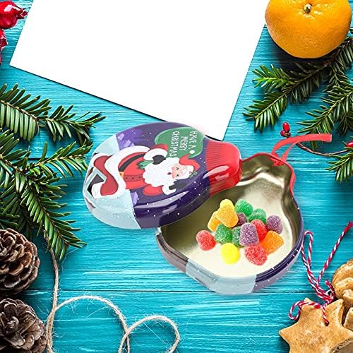 Kesyoo 1pc Caixa de doces temática de Natal