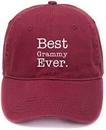 Caps de beisebol masculinos de Cijia-Cijia melhor Grammy já impresso para o chapéu de algodão lavado com papai