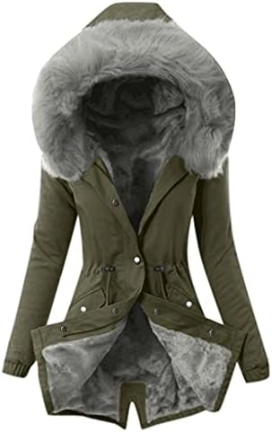 Casacos de inverno femininos, casacos clássicos de manga longa de tamanho grande para mulheres praia de inverno moleto