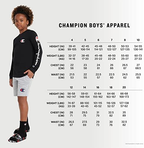 Hoodie Champion Boys, capuz para meninos, Terry francês, roteiro e gráfico