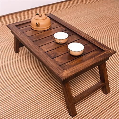 Mesa de bandeja de madeira Miaohy para a cama do café da manhã Servendo bandeja dobrável Pernas da sala de estar Mobiliário dobrável Tabela de bandeja de chá