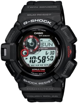 Casio G9300-1 Mudman G-Shock Resistente a Multi-Função Resistente a Sport Watch