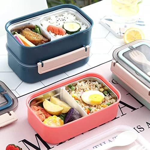 Recipientes de almoço Alive Microwave Mulheres portáteis Bento Caixas Estilo Recipientes de armazenamento de alimentos com tampas acessórios