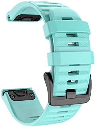 KFAA New 20 22 26mm Silicone Sport Silicone Band Band Strap for Garmin Fenix ​​5x 6x Pro 5 6 5s mais 6s 3 3hr Watch EasyFit