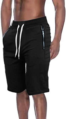 Shorts de carga de ajuste relaxado para homens shorts atléticos de cordão esbelto para homens mardi gras churrasco shorts plissados ​​masculinos