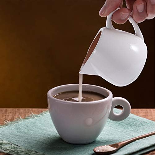 Anneome Premium lida com mini jarros de porcelana lateral Handlesmalmall com molhos leite jam boat jart bigas de xícara de copo suprimentos
