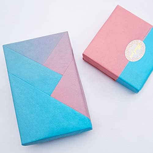 MR Five 30 folhas Pastel Pastel Turquoise Paper Bulk, 20 x 28, papel de lenço de lenços de azar para sacos de presente, artesanato, papel de embrulho de presente para férias de Dia de Ação de Graças no casamento