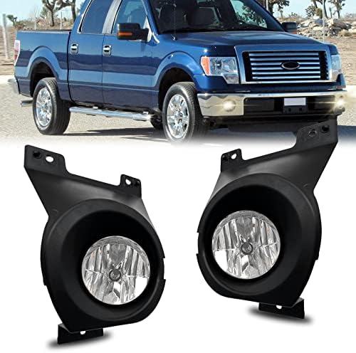 Luzes de nevoeiro LED de luz de choque adequadas para 2009 2010 2012 2012 2013 2014 Ford F-150 Front Bumper Light