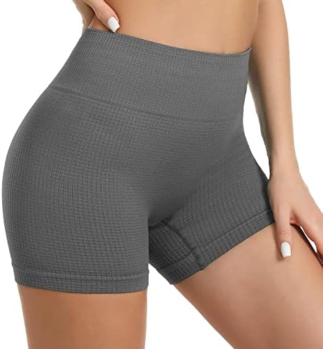 Xintorch shorts de ioga para mulheres shorts shorts standex shorts de treino de cintura alta