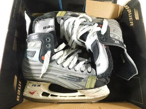 2005 Justin Williams #11 Carolina Hurricanes Usado Bauer Skates - Game usado NHL Skates