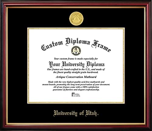 Imagens do campus Universidade de Utah Utes Petite Diploma Frame