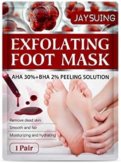 Esfoliação esfoliante de me -máscara de pés de pés para a máscara de pés Remova a pele morta hidratante pedicure anti -crack
