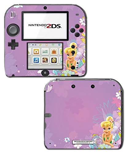 Tinkerbell Princess Friends Fairy Queen Girl Tinker Bell Video Video Game Vinyl Decal Skin Skin Sticker para Nintendo 2DS System Console Protector
