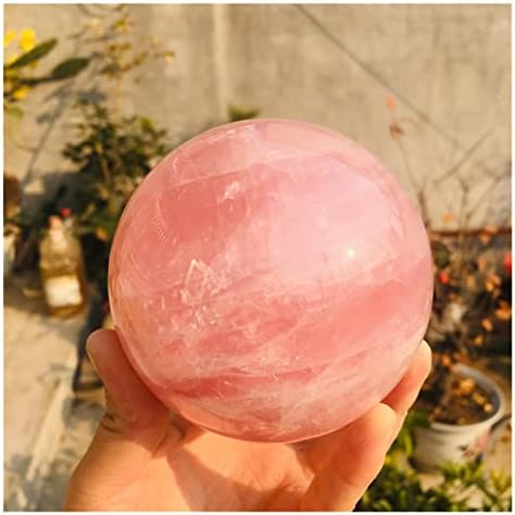 Esfera de cura de cristal de rosa rosa rosa rosa
