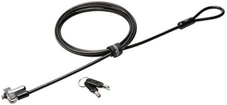 Kensington Cable Lock para laptops HP, Lenovo, Asus, Acer e outros dispositivos - Novo Cabeça de trava menor e mais forte