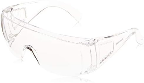 Ironwear Addison 3800 Series Nylon Protetive Safety Glasses, lente transparente, quadro transparente
