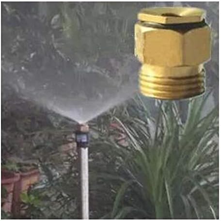 BOTANICAL GARDEN GATNA BOCO 1 PC 1/2 ARSPENHO DE COPPER Névoa de sprinkler de cabeça ajustável Garda de água de água de água de