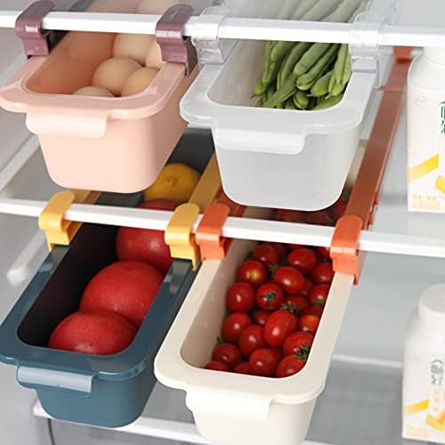 Winomo geladeira Organizador de gaveta de estilo japonês Pull-O out Bins Refrigerador Caixa