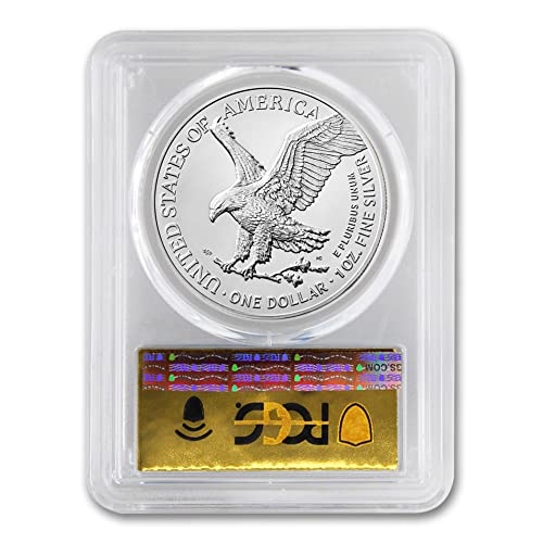 2023 1 oz American Silver Eagle Coin MS-70 $ 1 MS70 PCGS
