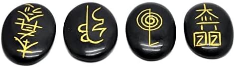 Cristais de cura - 7 pedras polidas e gravadas para equilibrar os Chakras Holistic Health Care Products