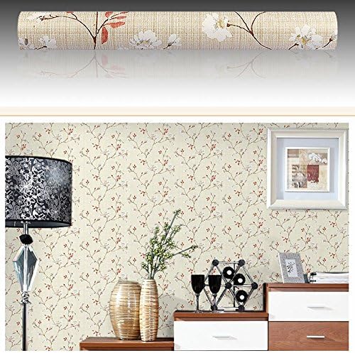 Móveis florais de Yifely Plum Floral Protetive Paper Decorative Shelf Drawer Liner Table Adhesive Tampa 17x157 polegadas