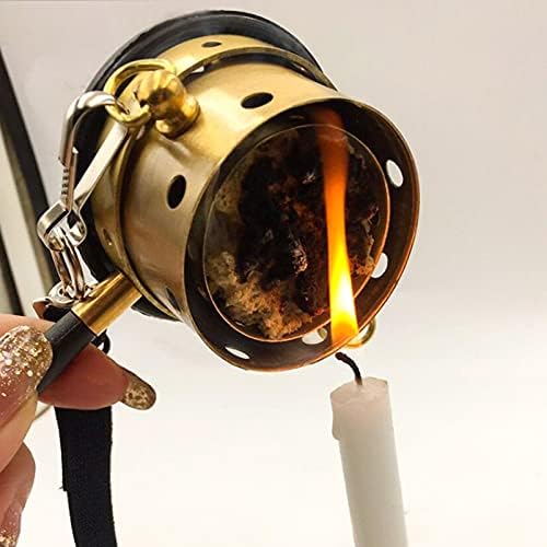EXCEART Moxa Cone Burner Copper Moxa Stick Burner com Holding Moxabustion Box Box MOXA Ferramentas