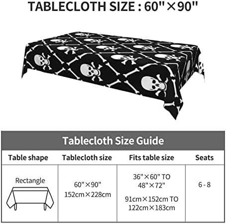 Retângulo Tableth Toel Tonela Tartan-Tartan-Skeleto Plajado
