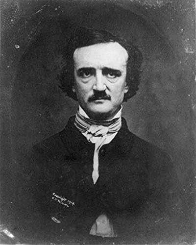Fotografia de Edgar Allan Poe - obra de arte histórica de 1904 - - fosco