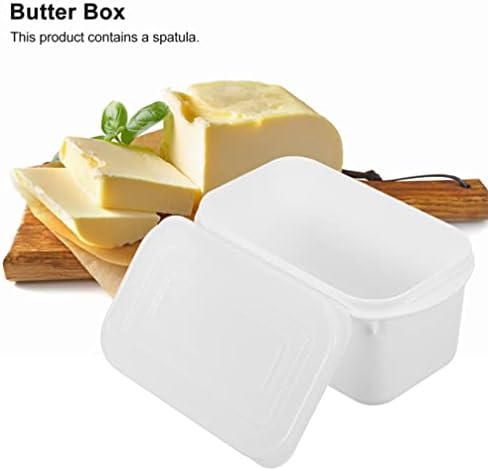 Caixa de armazenamento multifuncional de hemotão para a caixa de preservação de manteiga de geladeira Organizador de porca tampa